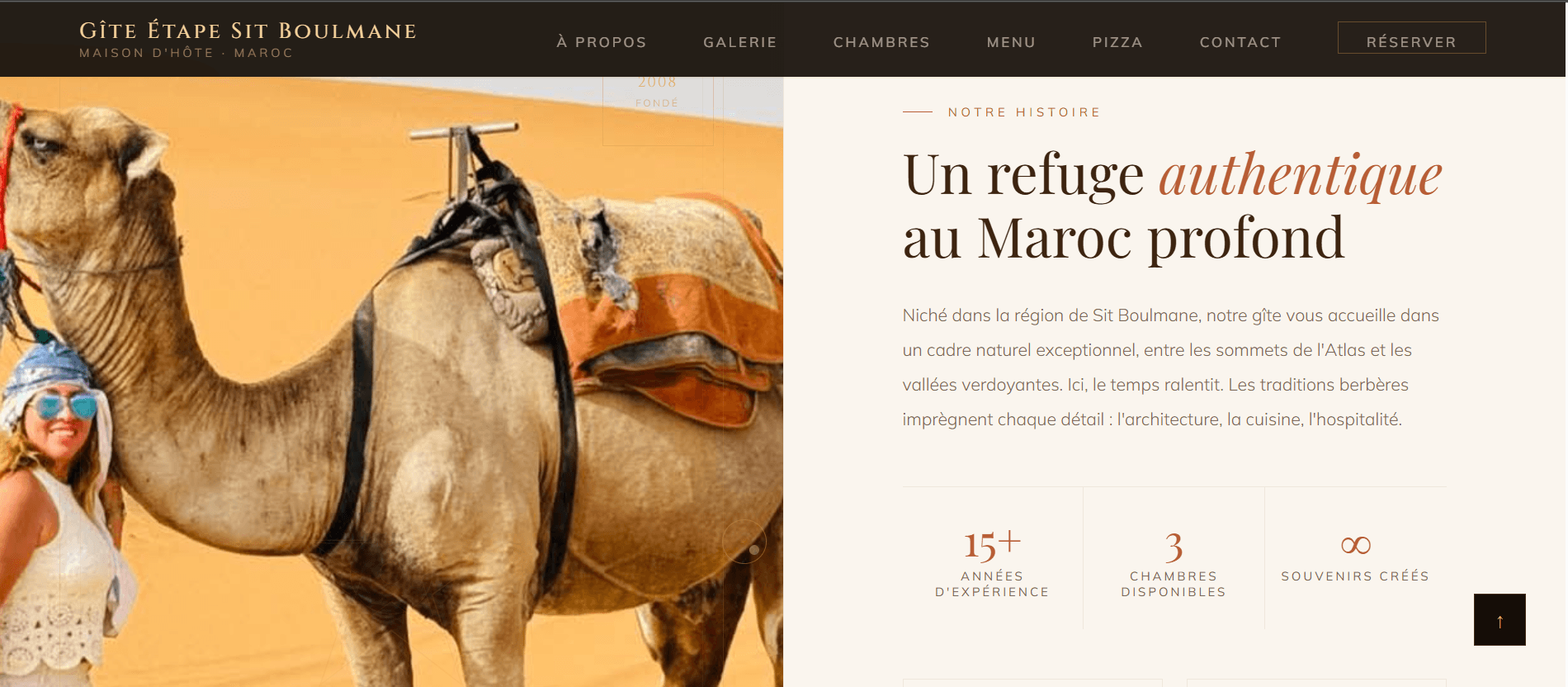 Aperçu du projet Maison d'Hôte