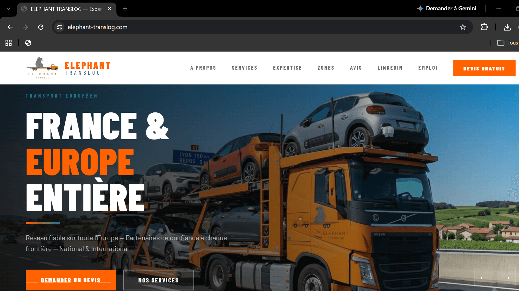 Aperçu du projet Solutions digitales pour PME